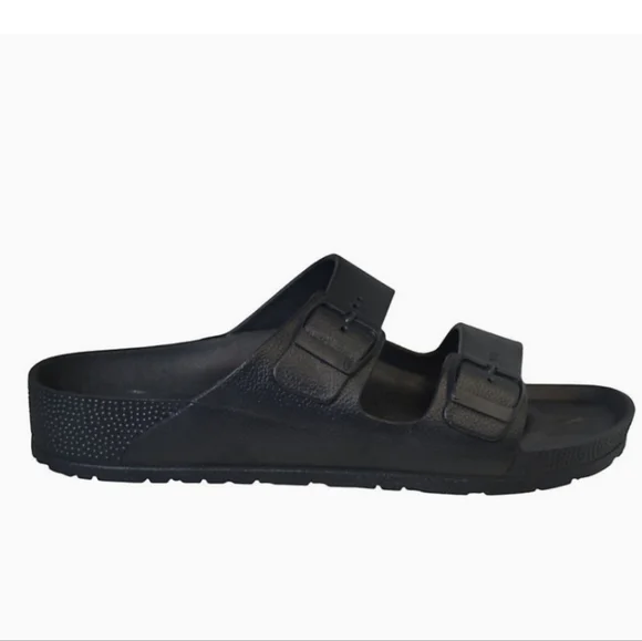 Tecs Two Band Sandals Black -7 - Picture 2 of 8